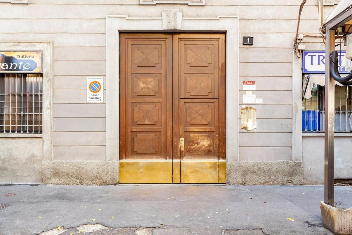 Ferienwohnung Splendido Bilocale In Vecchia Milano Exterior foto